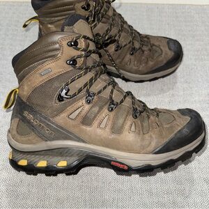 Salomon Quest 3 4D GTX Boots 12.5 REGULAR Brown/Grey GoreTex